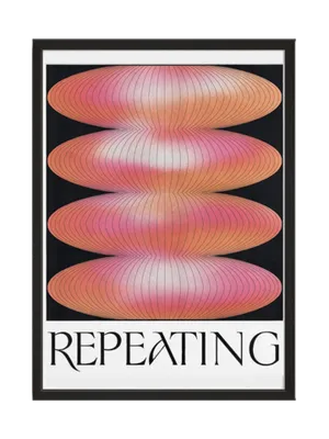 Постер на холсте Repeating
