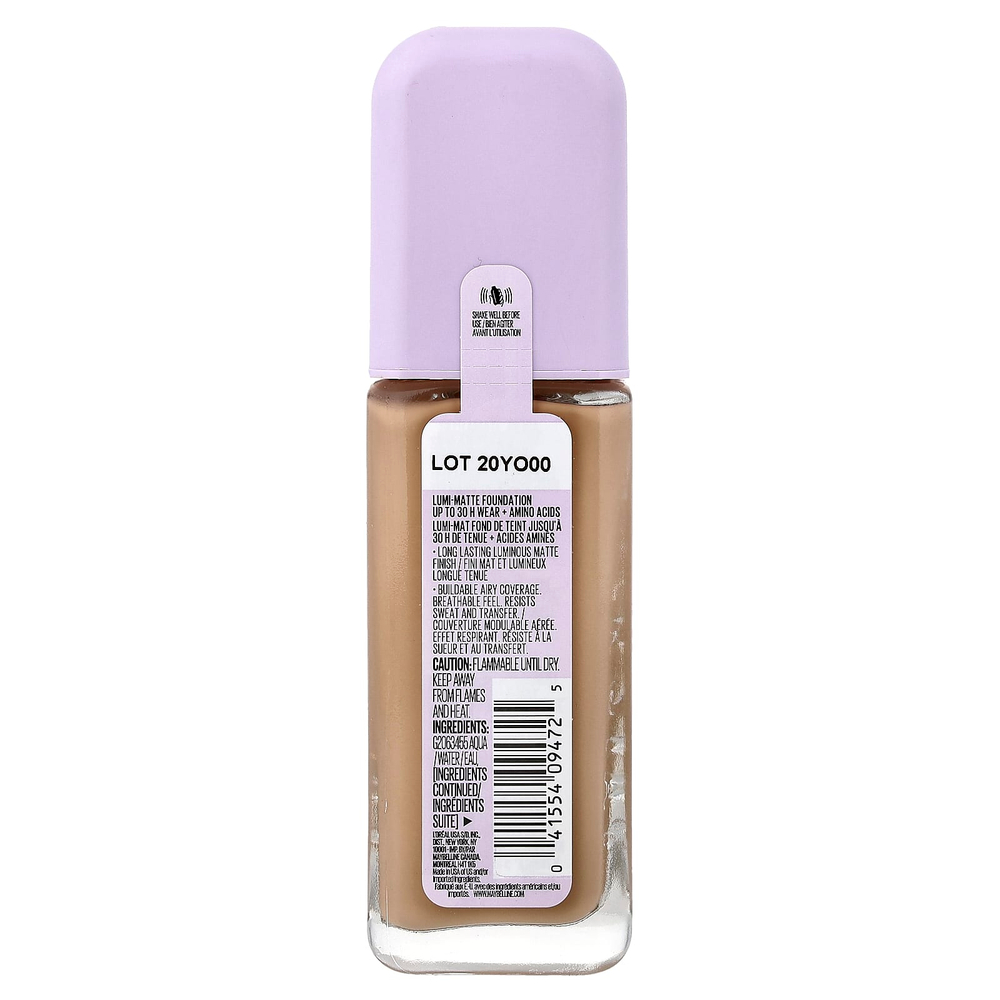 Maybelline, Super Stay, тональный крем для сияния, 125, 30 мл (1 жидк. унция)