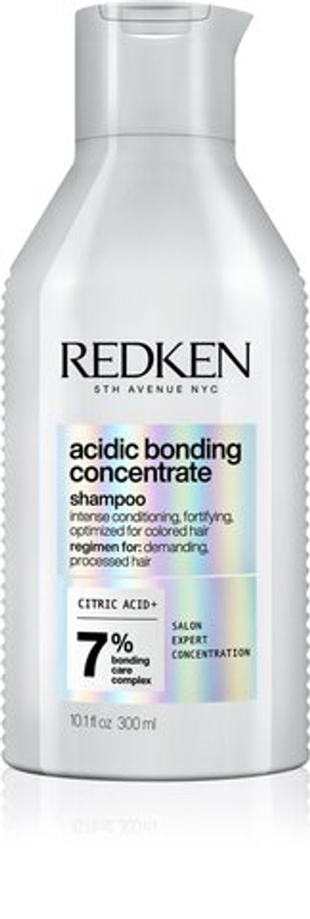 Redken Acidic Bonding Concentrate - укрепляющий шампунь для ослабленных волос /   300  ml  / GTIN 884486456281