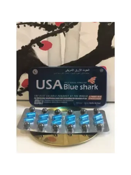 USA Blue Shark американская голубая акула 12таб. для мужчин