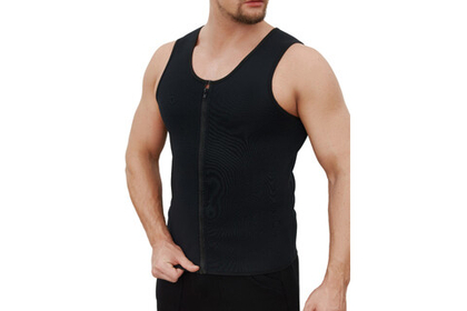 Корсет для похудения CleverCare, мужской, размер XXXL, черный