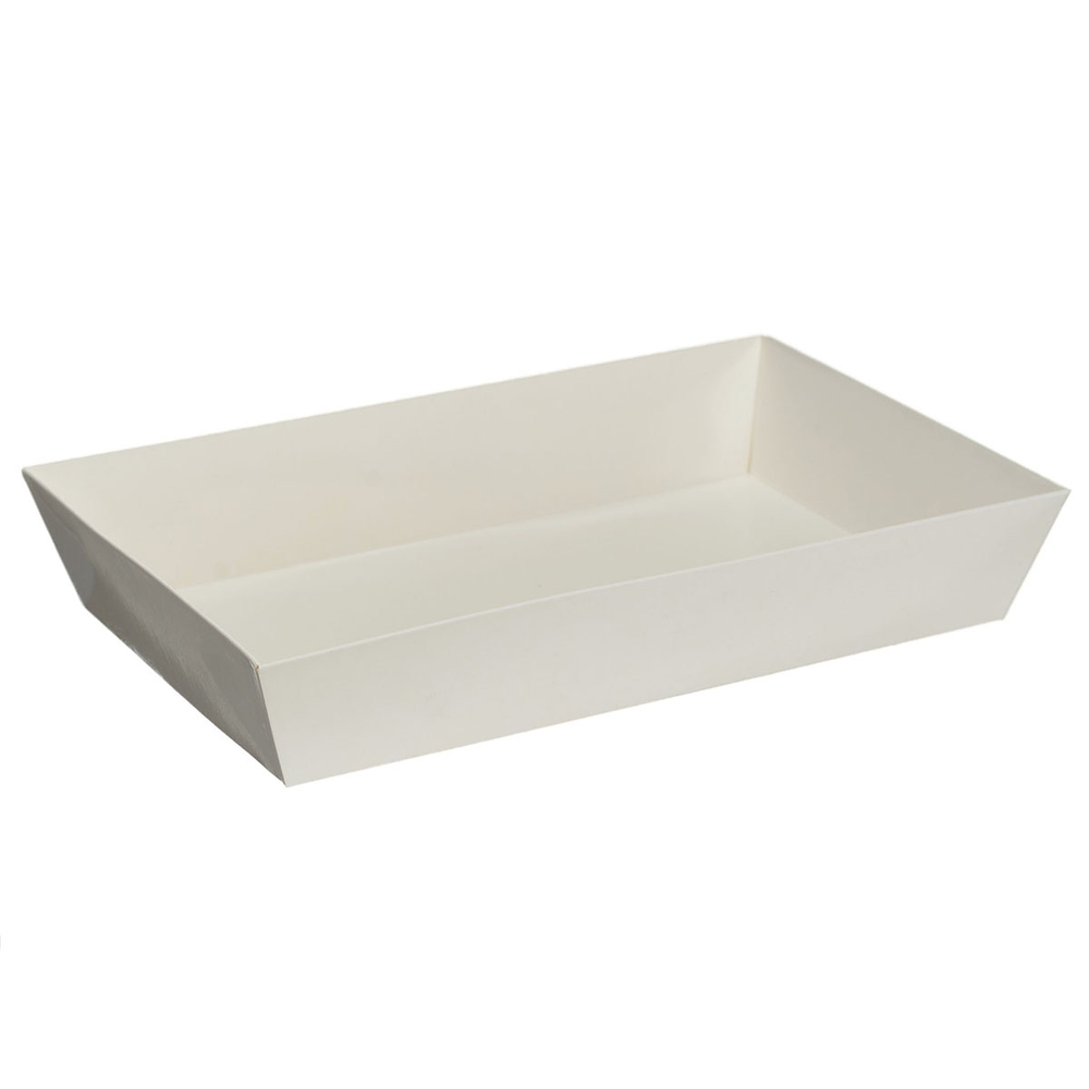 Контейнер бумажный Ant Box White с крышкой 800 мл 11-18 (110x180x68) 1/400