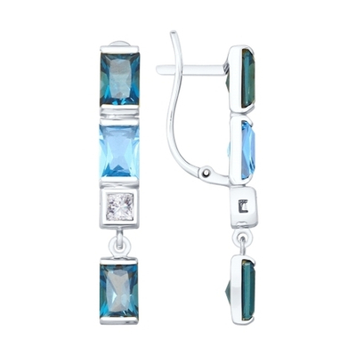 Серьги Au 585 (725380)