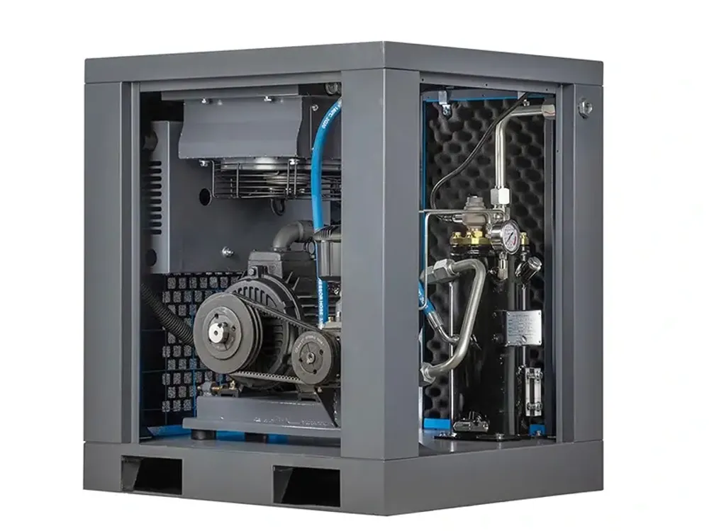 Винтовой компрессор Hansmann RSE 5.5-10 с частотным преобразователем