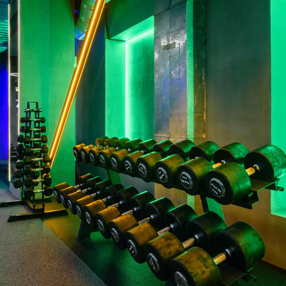 A2067 Подставка под гантельный ряд (на 10 пар, 1-10 кг) TANGEN