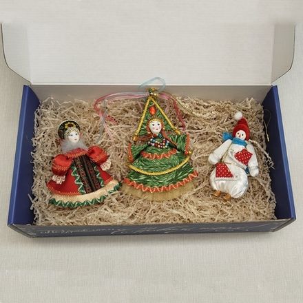 Набор ёлочных игрушек №3