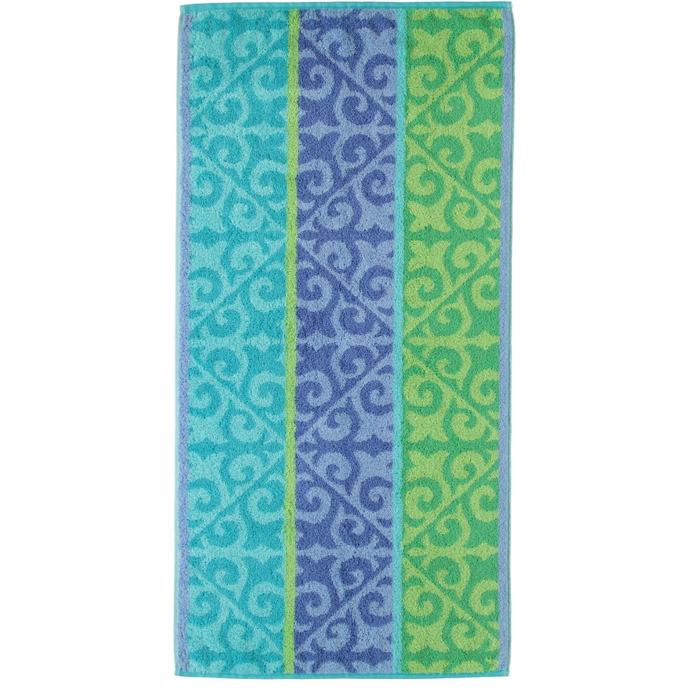 Полотенце 70х140 Cawo Casa Jacquard 534 бирюзовое