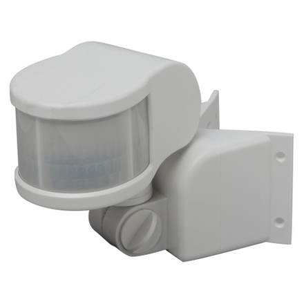 Датчик движения ЭРА MD 014 белый угол охвата 220° дальность обнаружения 10 м 200Вт IP44