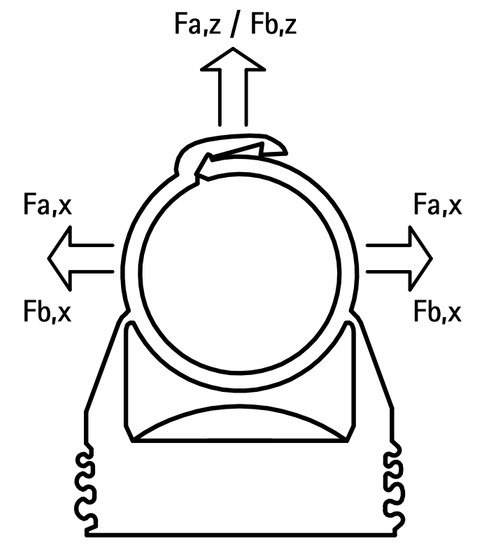 Хомут Walraven BIS starQuick для труб 20-23 мм cамозащёлкивающийся цвет 'медь' (арт. 0855822)