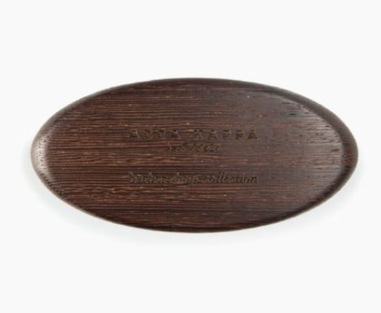 Щетка для бороды Acca Kappa Beard Brush, дерево Венге (черная)