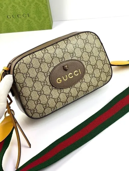 Сумка Gucci GG Supreme бежевый