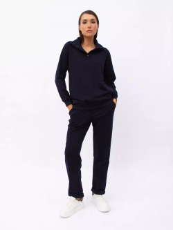 Худи женское Anyday Icon Hoodi 01, цвет темно-синий