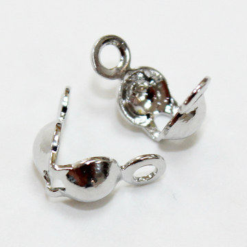 Кримп\колоты люкс родированные 6мм