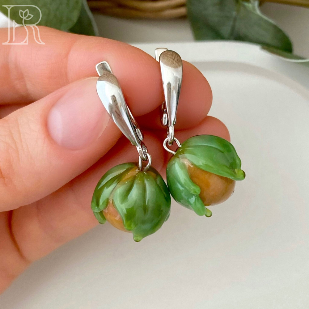 Серьги Лесной орех