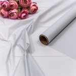 Пленка В рулоне 10 м х 58 см "Тишью" ламинированная (Голубой, Серый)