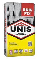 Клей UNIS FIX для керамической плитки  25кг