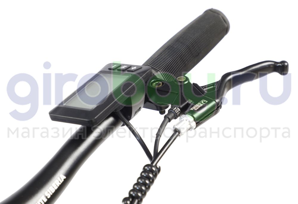 Электровелосипед WHITE SIBERIA CAMRY ALLROAD 500W 36V/11A Snegir (Синий) фото 27 фото №28