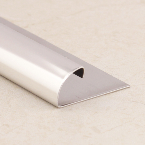 Профиль из нержавеющей стали под плитку SR003-12H глянец 2700 мм