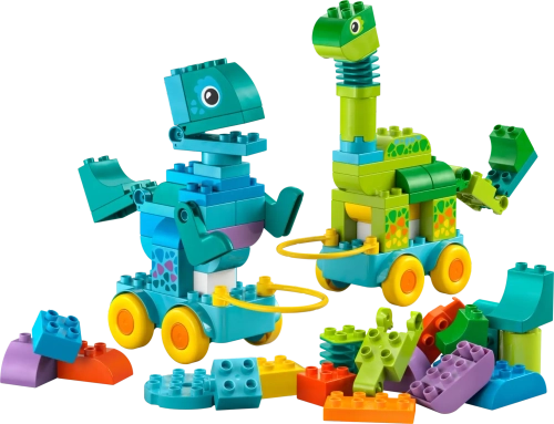 Конструктор LEGO Duplo 10451 Динозавры на колесах 3в1