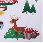 Набор наклеек «Ёлочка с подарками» 50*70 см