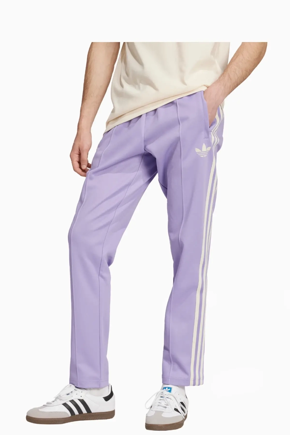 Штаны adidas Real Madrid 24/25 Originals Track Beckenbauer - фиолетовый