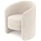 Кресло Ellipse E7.4 (молочный, рогожка)
