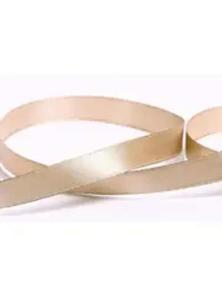 Лента атласная, ш. 1,2 см, св.бежевый