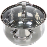 Набор посуды из нержавеющей стали ADELE 3 предмета (3 кастрюли 1,9л, 2,7л, 3,4л), DH08-6