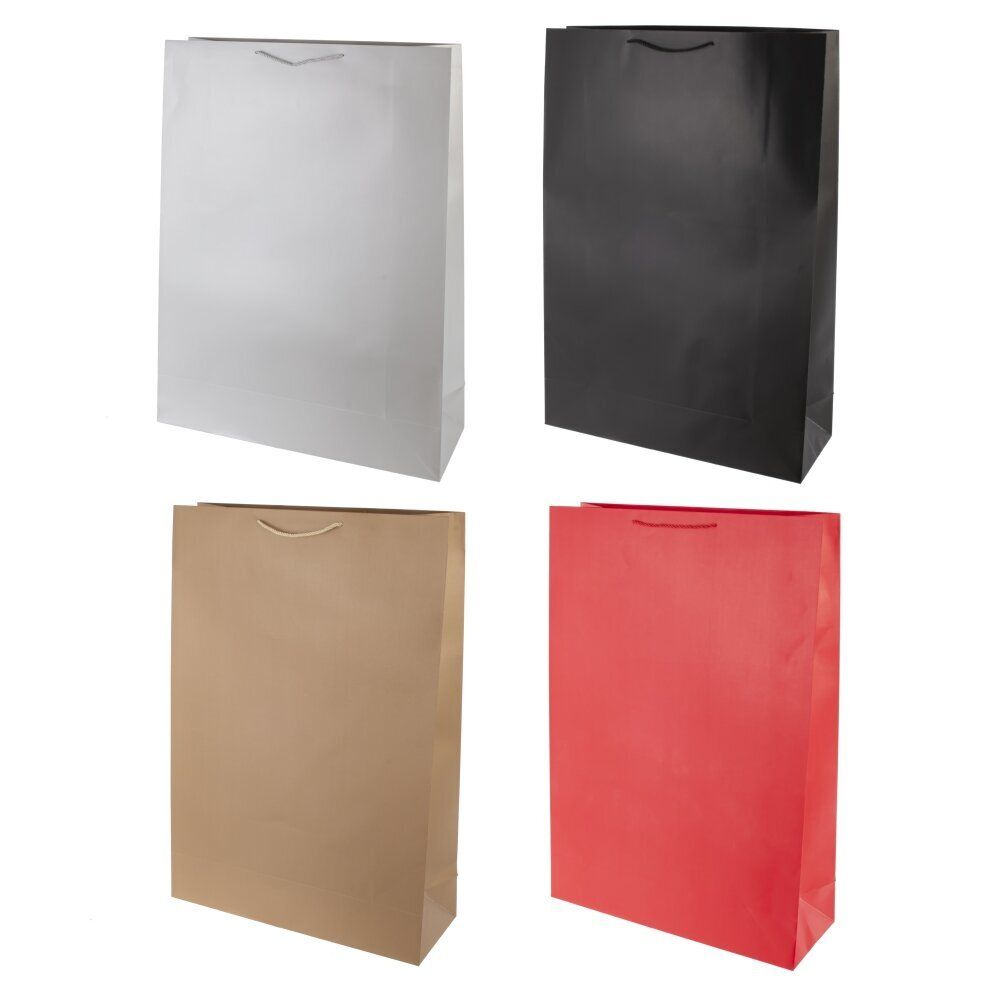 GAEM Пакет подарочный XXL (бумага 210г/м2, блок микс12шт), L50 W18 H72 см, 4в.