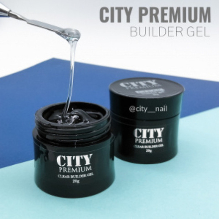 CITY NAIL Premium  Builder Gel Clear 20гр