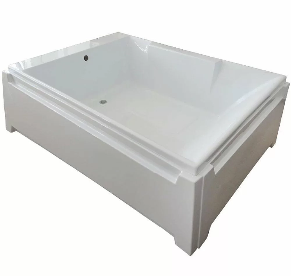 Акриловая ванна Royal Bath TRIUMPH RB665100SB 180х120 белая в сборе