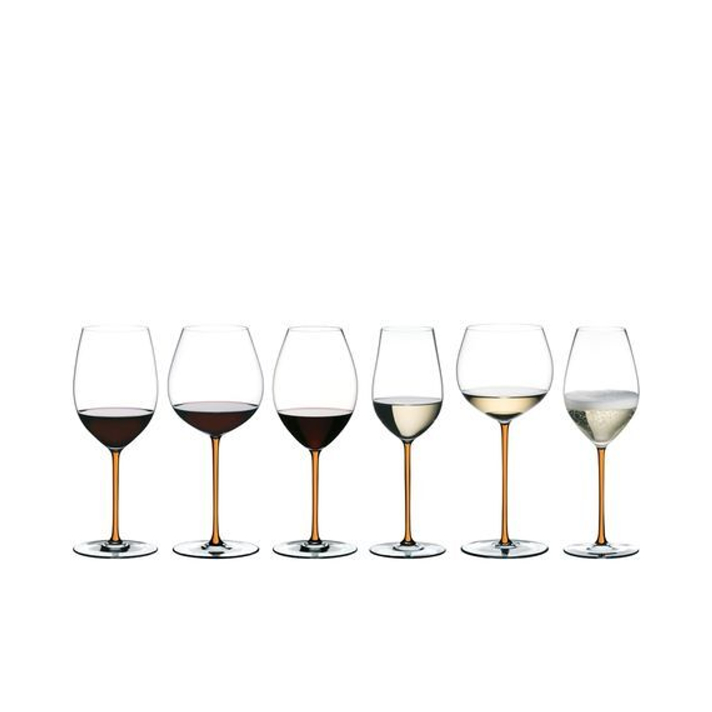 Fatto a Mano - Фужер Cabernet/Merlot 625 мл хрустальное стекло с сиреневой ножкой (stemglass)