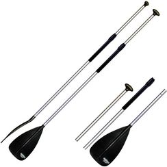 Весло алюминиевое для SUP черное