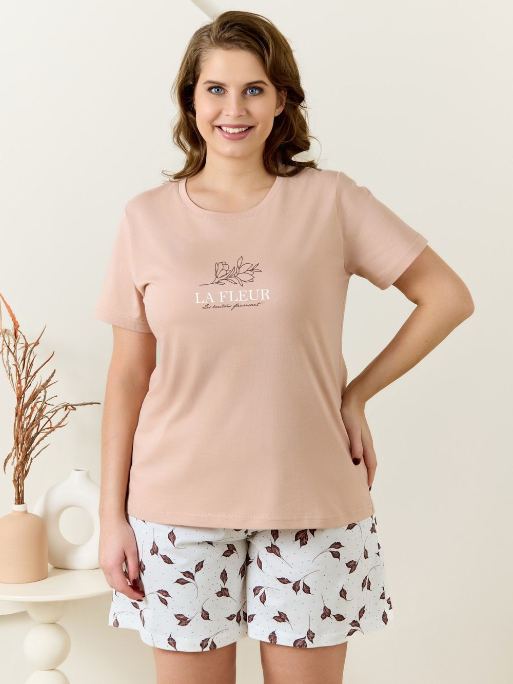 Пижама Рельеф-3 Виотекс БЕЖЕВЫЙ