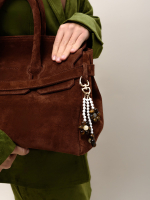 Брелок Flowers с тигровым глазом Gold