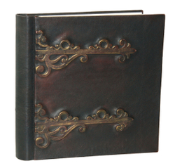 Кожаный фотоальбом "Old book" 33*33