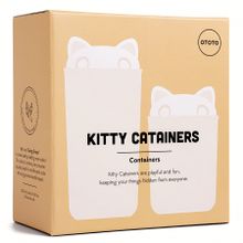 OTOTO Набор емкостей для сыпучих продуктов Kitty