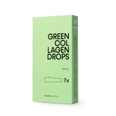 Green Collagen Drops - Ампулы с коллагеновыми аминокислотами, 7 х 1,5 мл