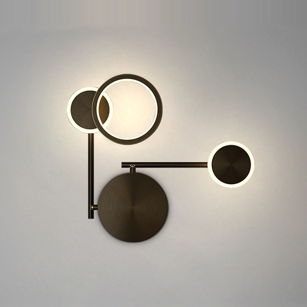 Wall design lamp    (Black)Pauvet