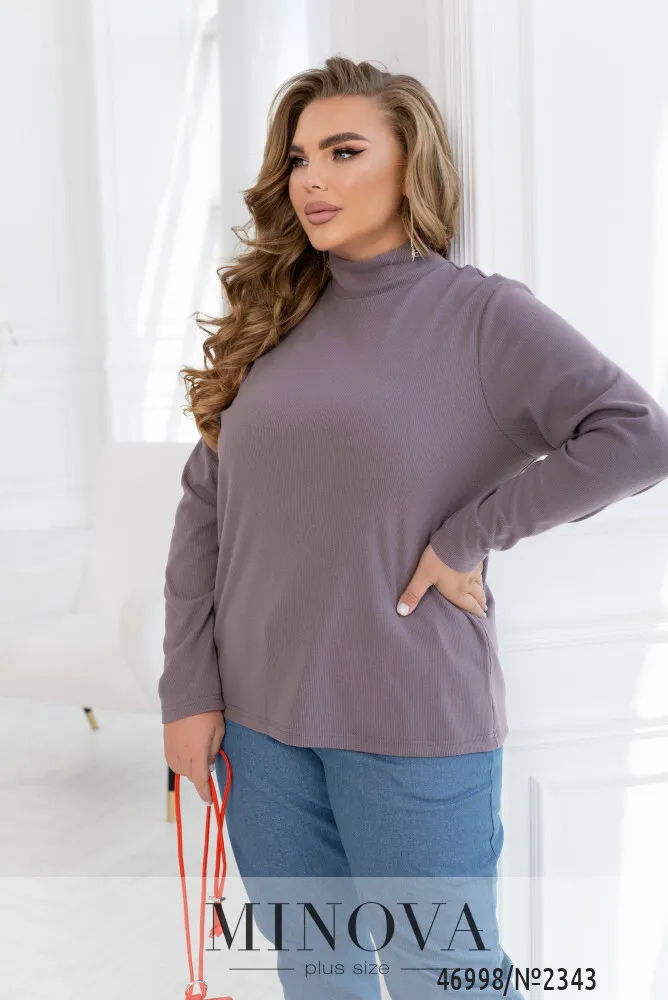 Водолазка 2343-сиреневый Minova