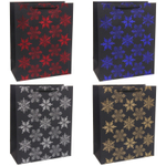 Пакет подарочный «Сказочные снежинки»33*26 см