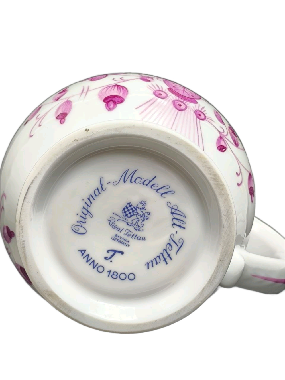 Кружка пивная (фарфор с оловянной крышкой) Royal Tettau