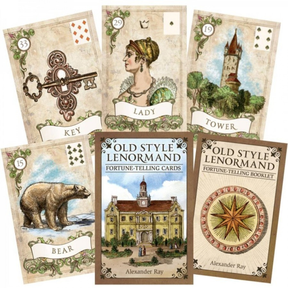 Old Style Lenormand. Fortune-Telling Cards / Гадальные карты Ленорман в Старом Стиле