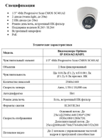 Видеокамера Optimus IP-E024.0(2.8)MPL