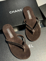 Шлепанцы CHANEL