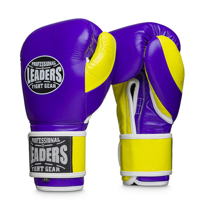 Боксерские перчатки Leaders LS Fancy PUR/YL