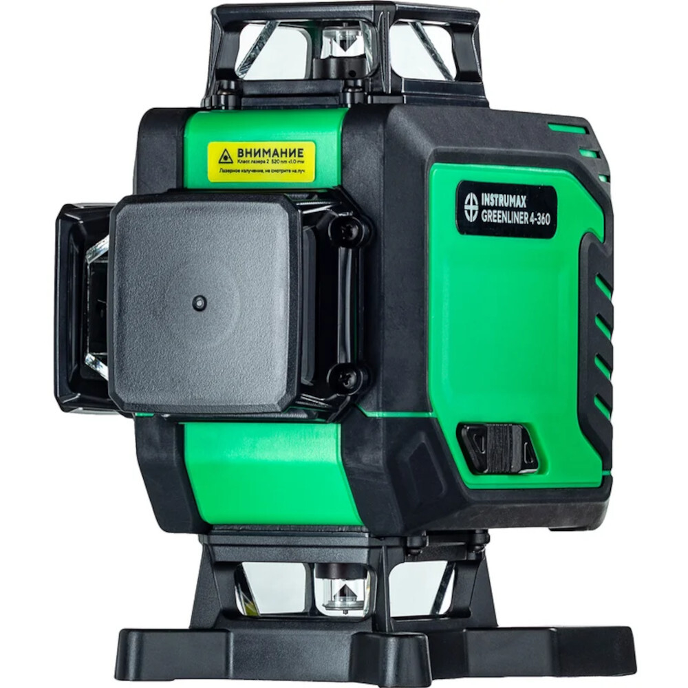 Лазерный уровень INSTRUMAX GREENLINER 4-360+Штатив-штанга LP-300 элевационный   IM0159