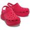 Crocs Bae Clog Velvet 'Rose Red'