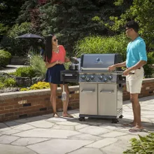 Газовый гриль Broil King Regal S 490 IR, 6 горелок, вертел (c ИК-горелкой)