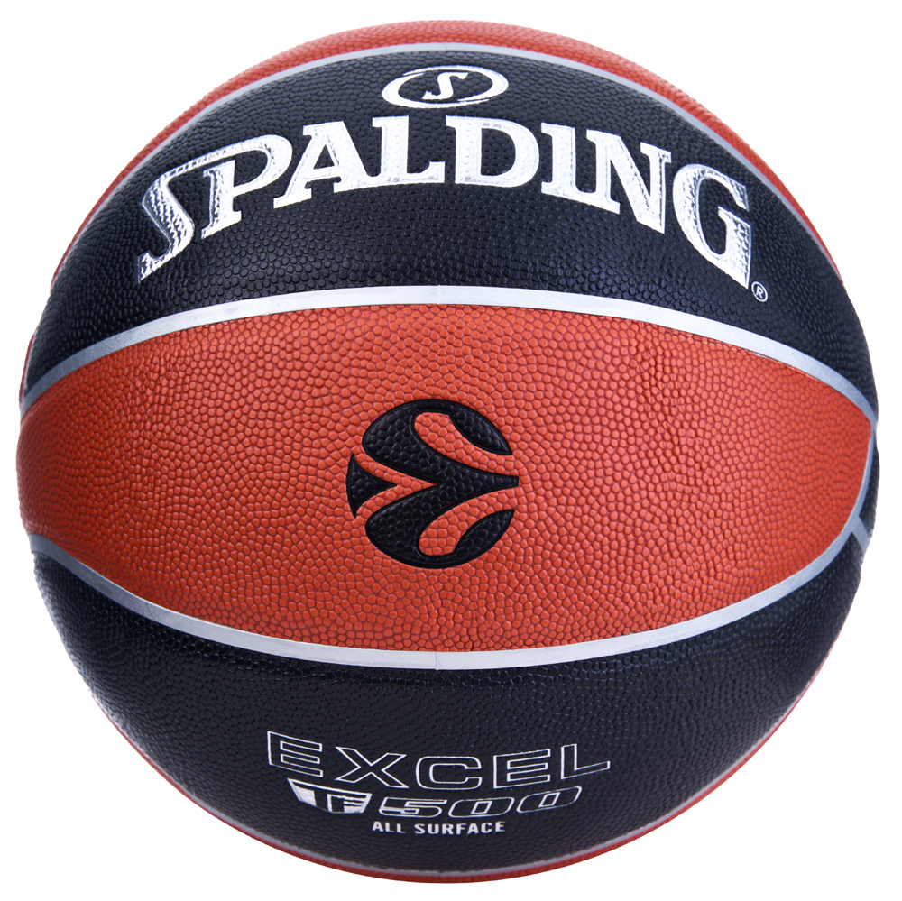 Мяч баскетбольный Spalding Excel TF-500 Euroleague, 77101z, р.7